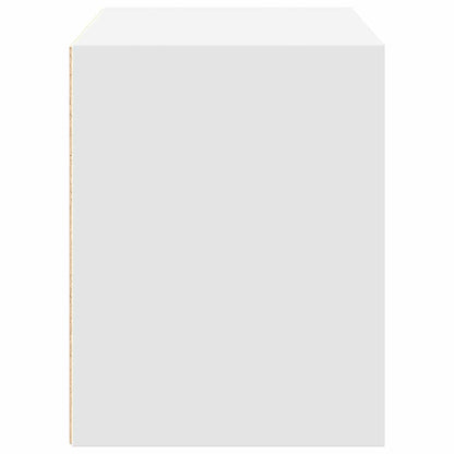 Cabinet with 2 Drawers White 60x31x40 cm Engineered Wood