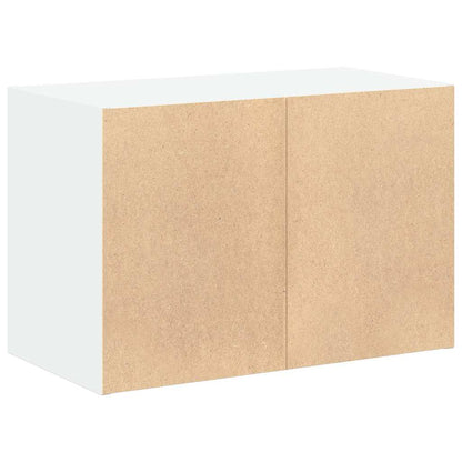 Cabinet with 2 Drawers White 60x31x40 cm Engineered Wood