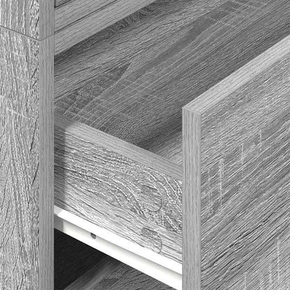 Cabinets with 2 Drawers 2 pcs Grey Sonoma 60x31x40 cm Engineered Wood