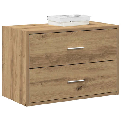Cabinet with 2 Drawers Artisan Oak 60x31x40 cm Engineered Wood