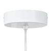 Pendant Lamps 2 pcs Height Adjustable E27 White Ø 30 cm Metal