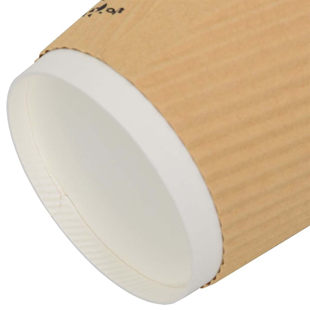 Paper Coffee Cups 500 pcs 8oz 200ml Brown
