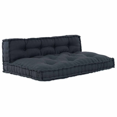 2 pcs Anthracite Fabric