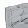 2 pcs Grey Fabric