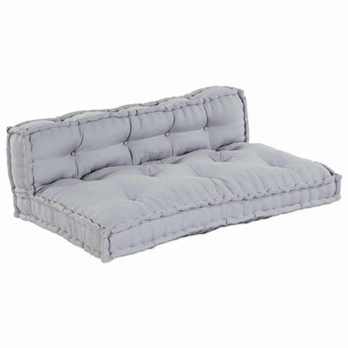 2 pcs Grey Fabric