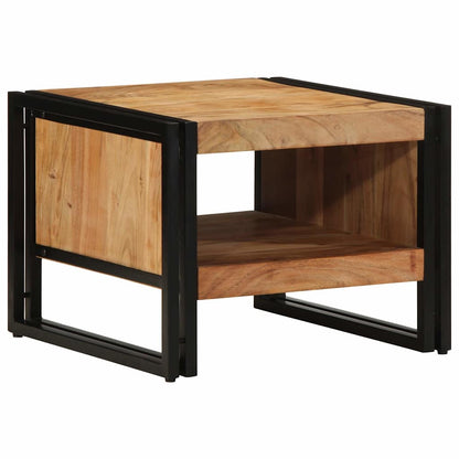 Coffee Table 50x50x38 cm Solid Wood Acacia