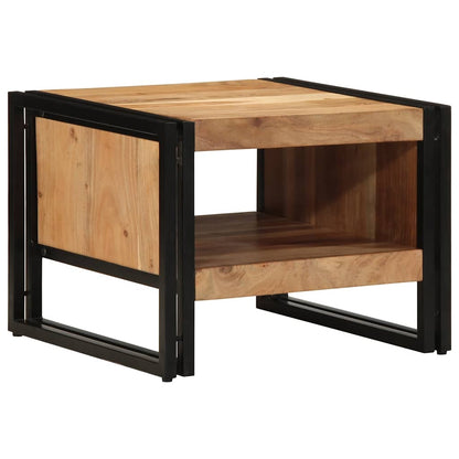 Coffee Table 50x50x38 cm Solid Wood Acacia