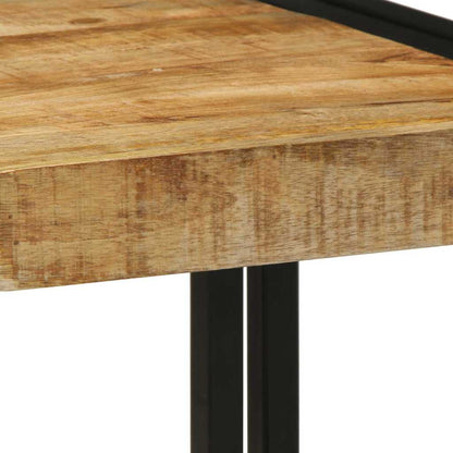 Coffee Table Brown 40 x 40 x 38 cm Solid Mango Wood