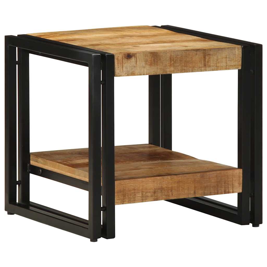 Coffee Table Brown 40 x 40 x 38 cm Solid Mango Wood
