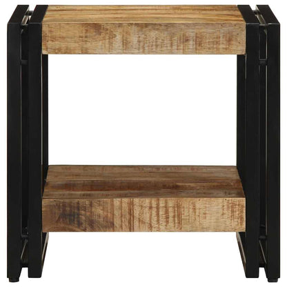 Coffee Table Brown 40 x 40 x 38 cm Solid Mango Wood