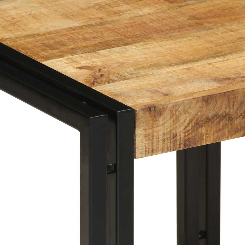 Coffee Table Brown 40 x 40 x 38 cm Solid Mango Wood