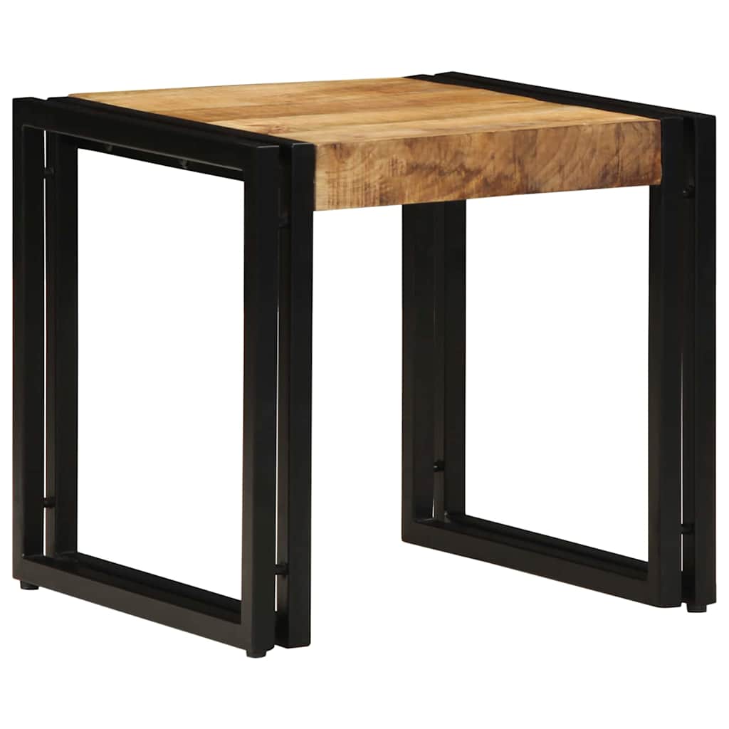 Coffee Table Brown 40 x 40 x 38 cm Solid Mango Wood
