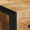 Bedside Cabinet 40x35x50 cm Solid Rough Wood Mango