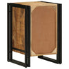 Bedside Cabinet 40x35x50 cm Solid Rough Wood Mango
