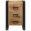 Bedside Cabinet 40x35x50 cm Solid Rough Wood Mango