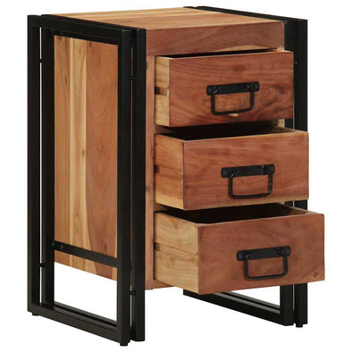Bedside Cabinet 40x40x59 cm Solid Wood Acacia