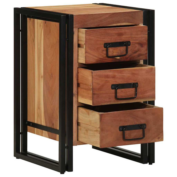 Bedside Cabinet 40x40x59 cm Solid Wood Acacia