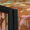 Bedside Cabinet - Multicolour, 40x35x50 cm, Solid Wood, Reclaimed