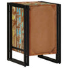 Bedside Cabinet - Multicolour, 40x35x50 cm, Solid Wood, Reclaimed