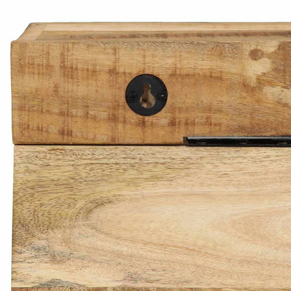 Coat Rack Wall-mounted Brown 73 x 19 x 23 cm Solid Mango wood