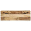 Coat Rack with Shelf Brown 73 x 19 x 23 cm Solid Mango wood