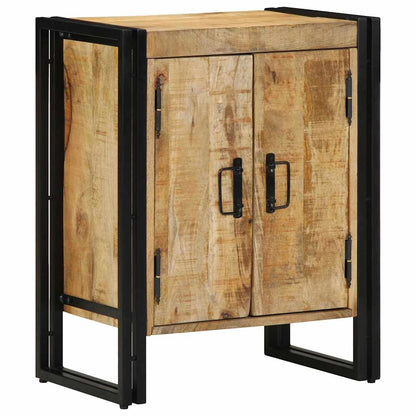 Shoe Cabinet with Shelf Brown 56 x 35 x 70 cm Solid Mango wood
