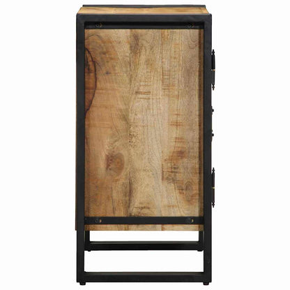 Shoe Cabinet with Shelf Brown 56 x 35 x 70 cm Solid Mango wood