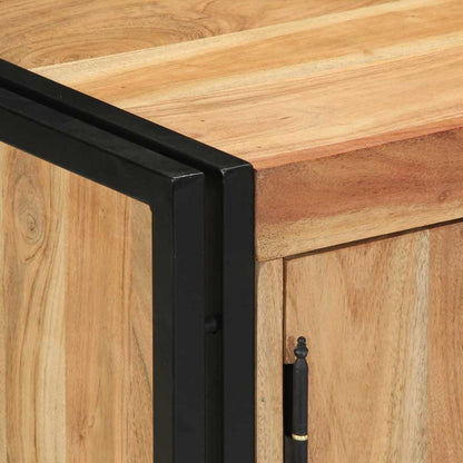 Shoe Cabinet 56 x 35 x 70 cm Solid Acacia wood Brown