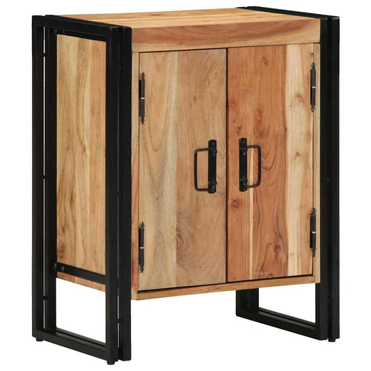 Shoe Cabinet 56 x 35 x 70 cm Solid Acacia wood Brown