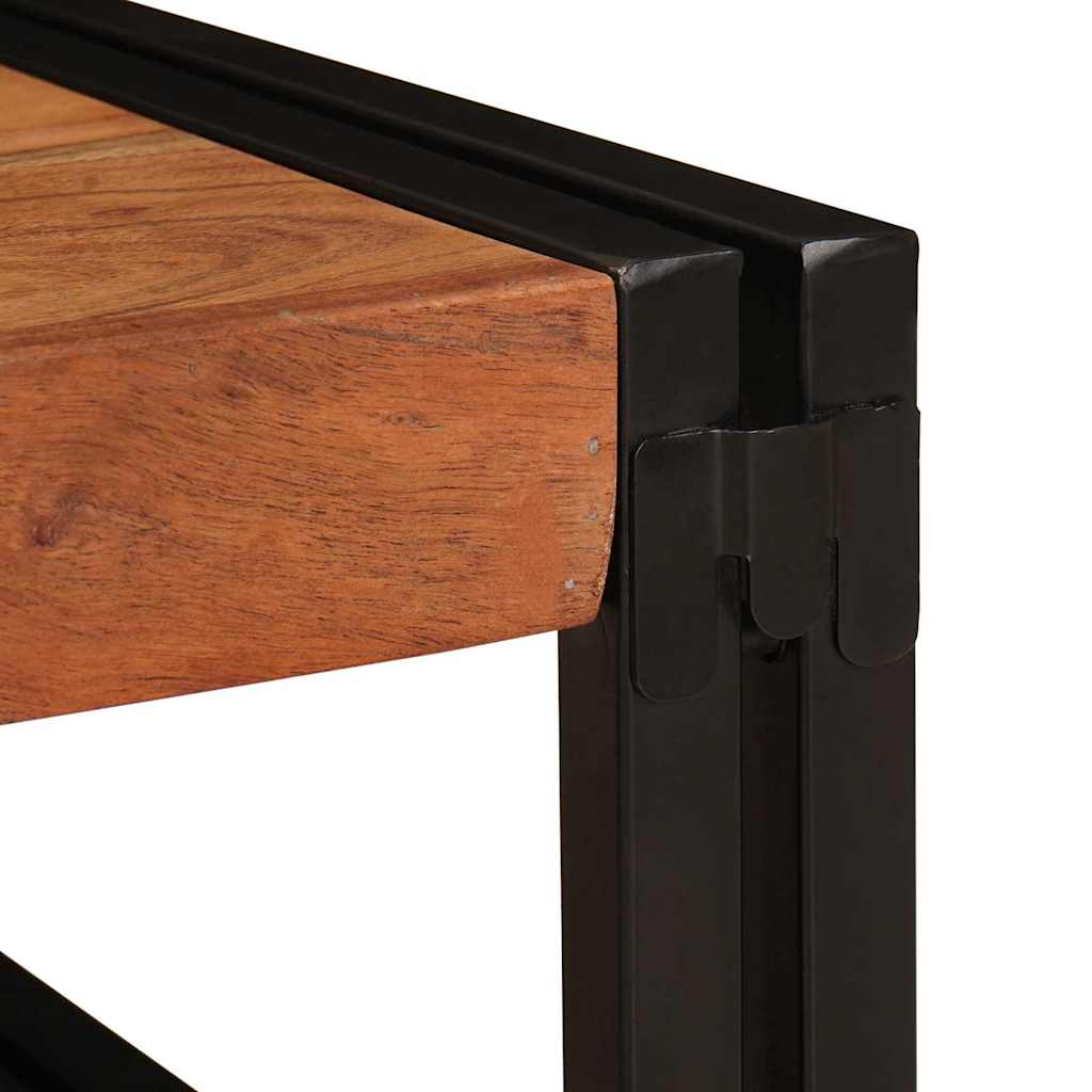 Bathroom Shelf for Brown 40 x 50 x 23 cm Solid Acacia Wood