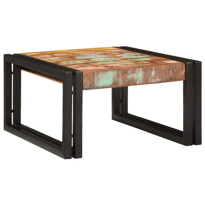 Bathroom Shelf Multicolour 60 x 50 x 23 cm Solid Reclaimed Wood