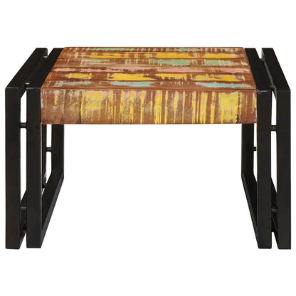 Bathroom Shelf Multicolour 60 x 50 x 23 cm Solid Reclaimed Wood