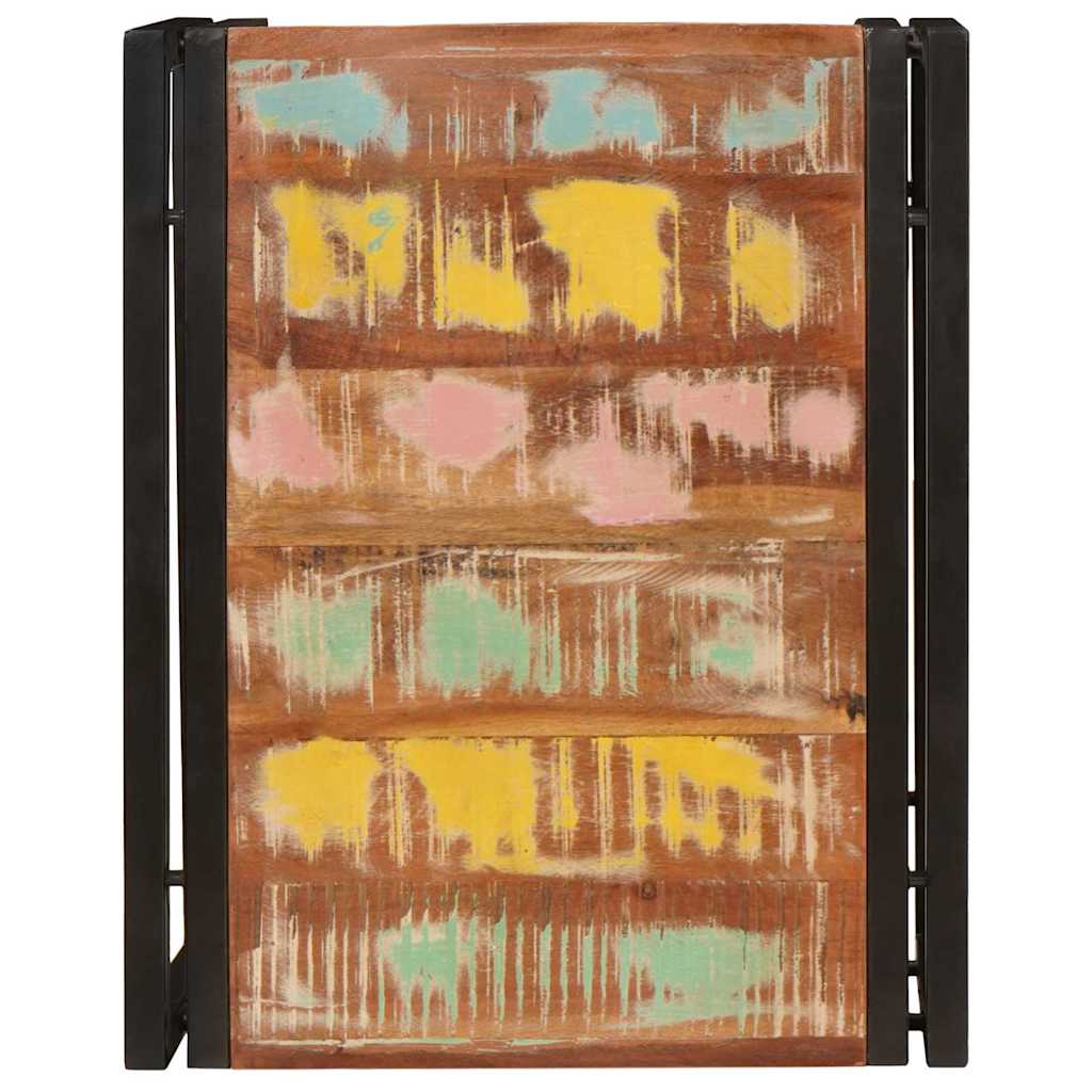 Bathroom Shelf Multicolour 60 x 50 x 23 cm Solid Reclaimed Wood