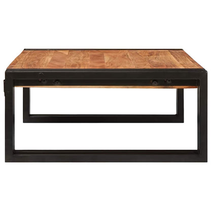 Bathroom Shelf for Brown 65 x 50 x 23 cm Solid Acacia Wood