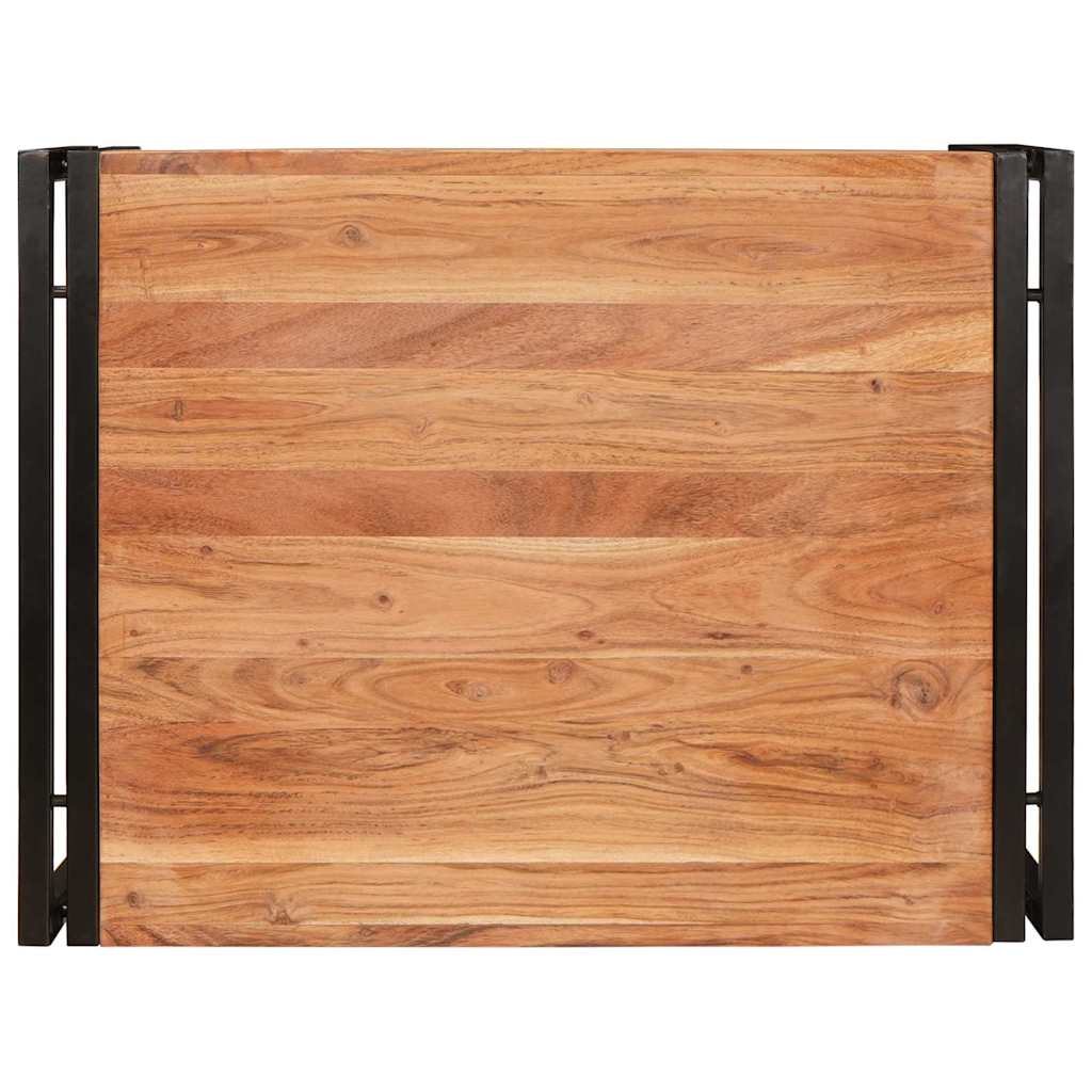 Bathroom Shelf for Brown 65 x 50 x 23 cm Solid Acacia Wood