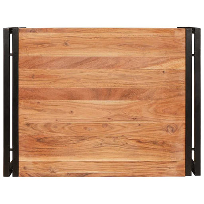 Bathroom Shelf for Brown 65 x 50 x 23 cm Solid Acacia Wood