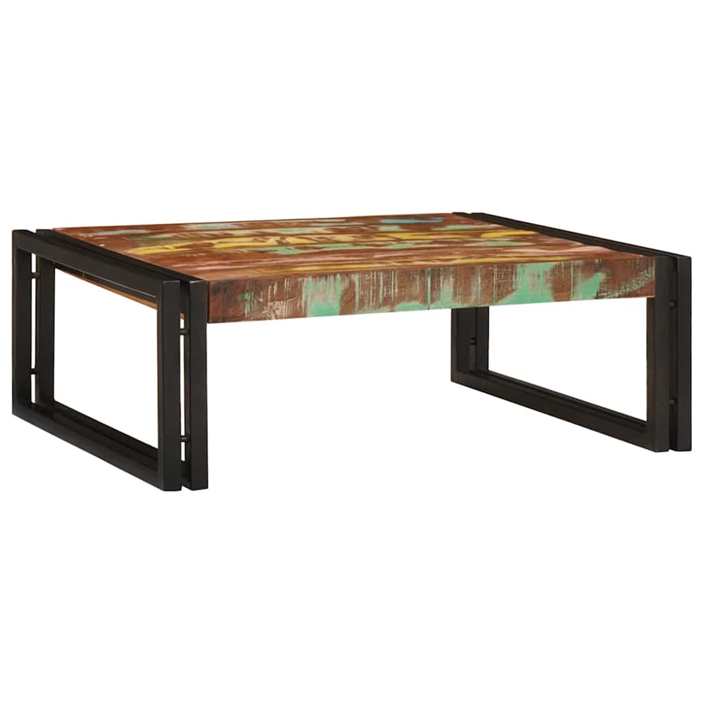 Bathroom Shelf Multicolour 65 x 50 x 23 cm Solid Reclaimed Wood