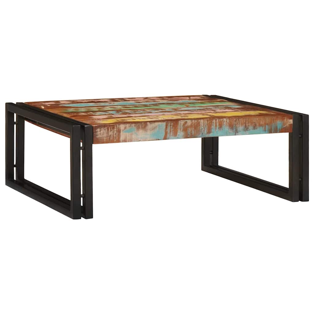 Bathroom Shelf Multicolour 65 x 50 x 23 cm Solid Reclaimed Wood