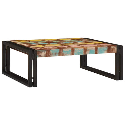 Bathroom Shelf Multicolour 65 x 50 x 23 cm Solid Reclaimed Wood