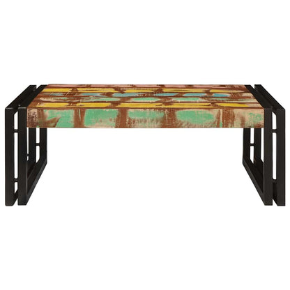 Bathroom Shelf Multicolour 65 x 50 x 23 cm Solid Reclaimed Wood