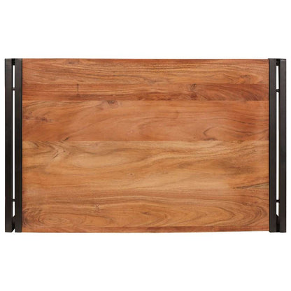 Bathroom Shelf for Brown 80 x 50 x 23 cm Solid Acacia Wood