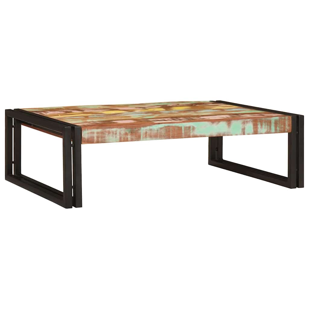 Bathroom Shelf Multicolour 80 x 50 x 23 cm Solid Reclaimed Wood