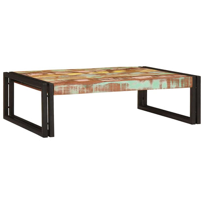 Bathroom Shelf Multicolour 80 x 50 x 23 cm Solid Reclaimed Wood
