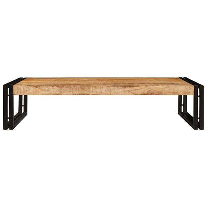 Bathroom Shelf Brown 100 x 50 x 23 cm Soild Rough Mango Wood