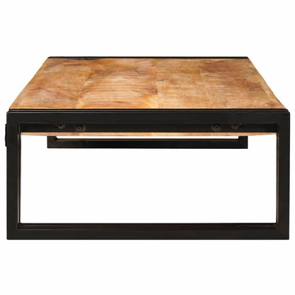 Bathroom Shelf Brown 100 x 50 x 23 cm Soild Rough Mango Wood
