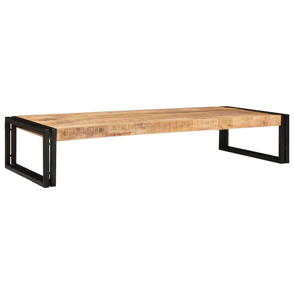 Bathroom Shelf Brown 120 x 50 x 23 cm Soild Rough Mango Wood