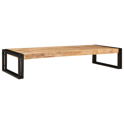 Bathroom Shelf Brown 120 x 50 x 23 cm Soild Rough Mango Wood