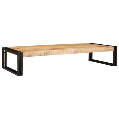 Bathroom Shelf Brown 120 x 50 x 23 cm Soild Rough Mango Wood