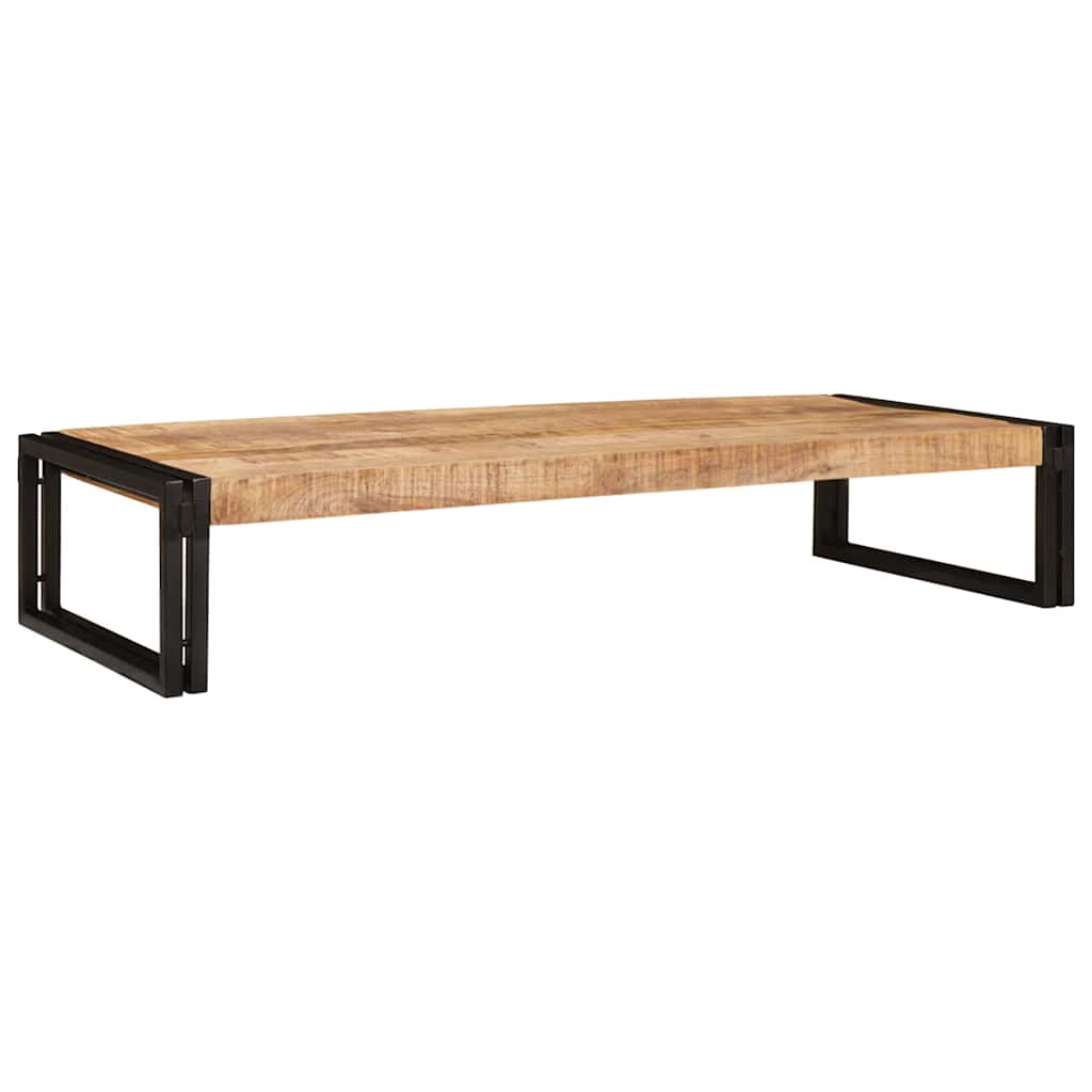 Bathroom Shelf Brown 120 x 50 x 23 cm Soild Rough Mango Wood