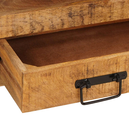 Vanity Cabinet Brown 71 x 33 x 58 cm Solid Mango Wood